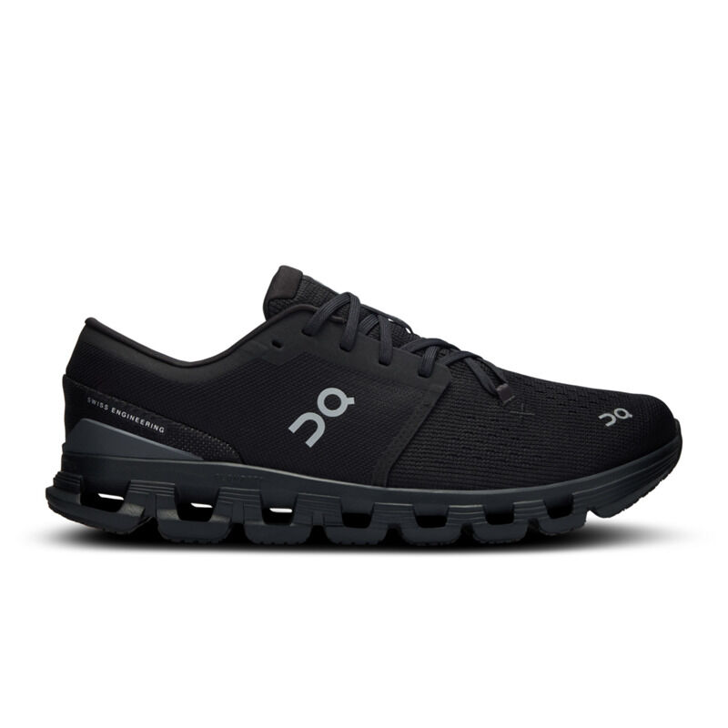 On Cloud X 4 Training Shoes, Black/Eclipse  